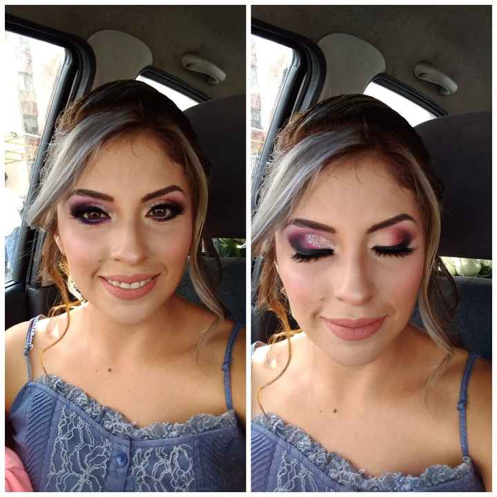 Prueba de maquillaje y peinado! Ayuda con el maquillaje... - 1
