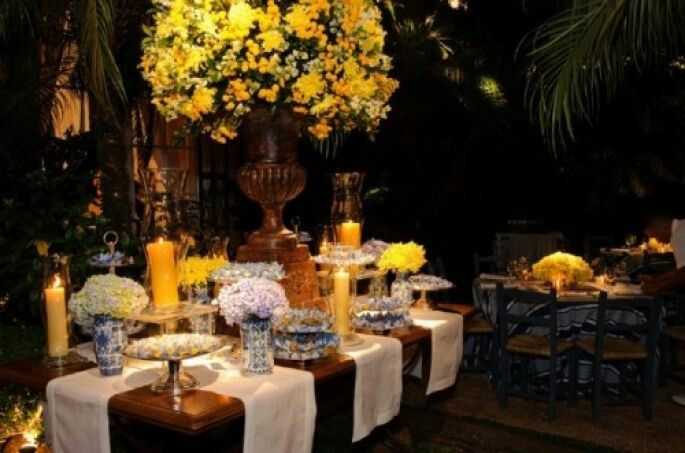 Colo amarillo en bodas de noche, ¿es válido? - 1