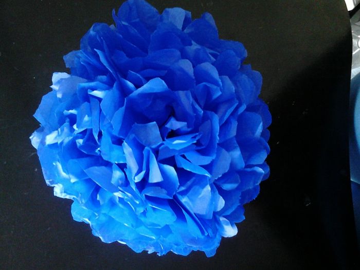 Flor de papel de china - 2