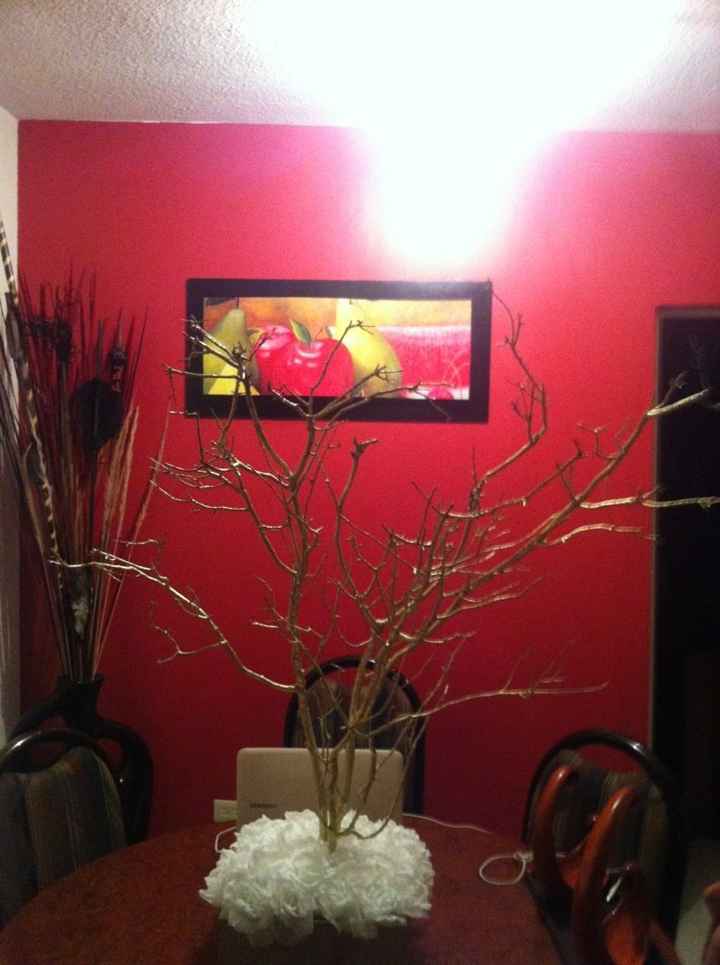 Mi árbol centro de mesa casi terminado!!!:) - 3