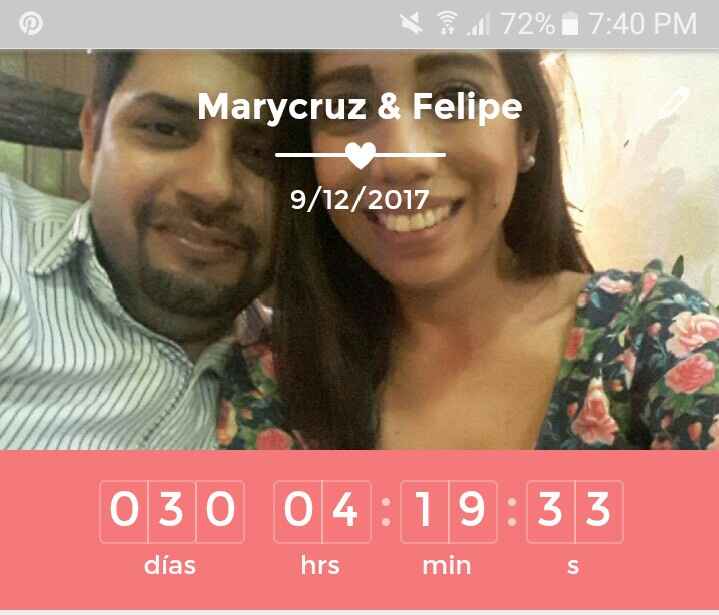  a 30 días de nuestro gran día - 1