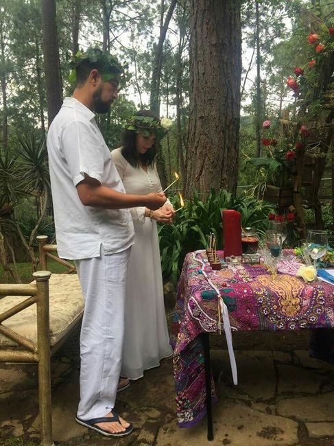 Ceremonia de unión almica. - 2