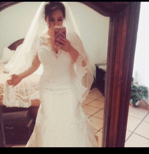 Como fue el momento cuando encontraste tu vestido? - 1