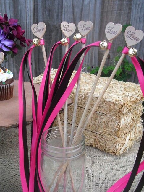 Genial y súper lindos para recibir a los novios - 2