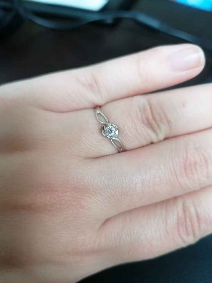 ¡Enséñanos el anillo de compromiso! 💍 - 1