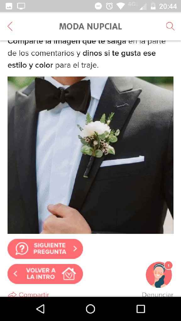 Haz screenshot y descubre el look de novio - 1