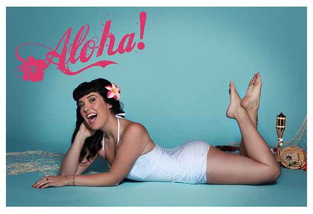 aloha pin up!!