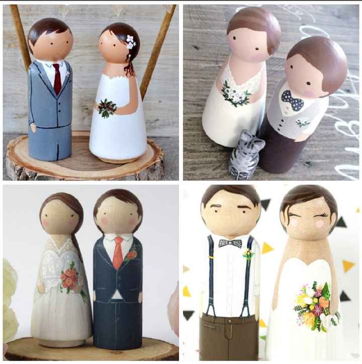 Cake Topper: madera