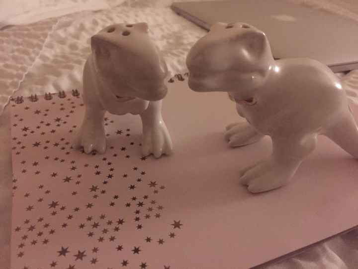 Mis muñequitos para el pastel de la boda civil - 1