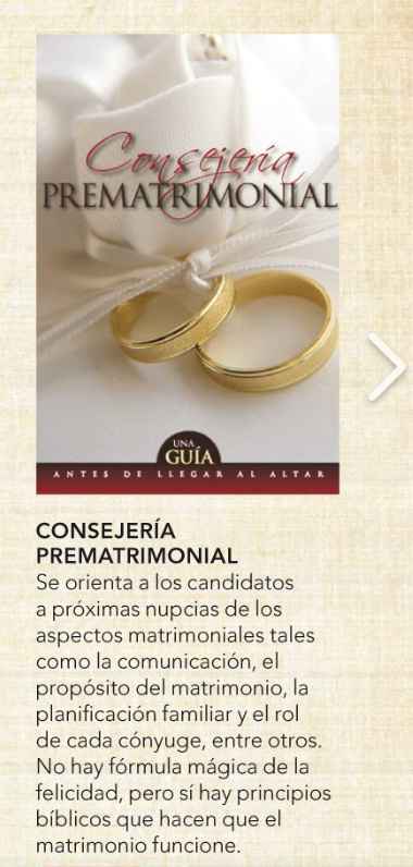 Consejería Prematrimonial