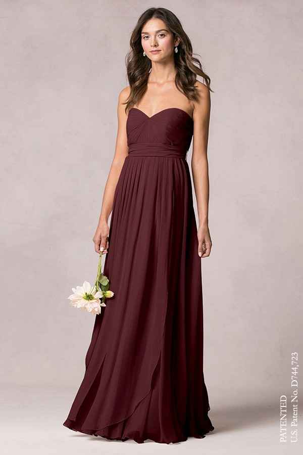 Vestido de Damas: Mira de Jenny Yoo en color Hibiscus