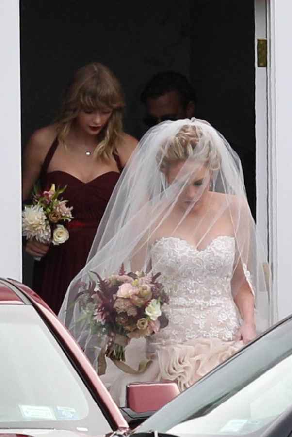 Taylor con su BFF Abigail