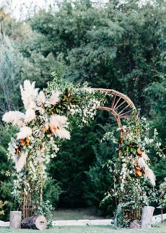 Inspiración para bodas otoñales