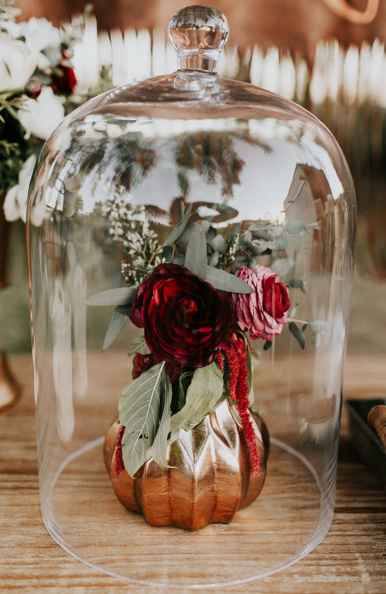 Inspiración para bodas otoñales