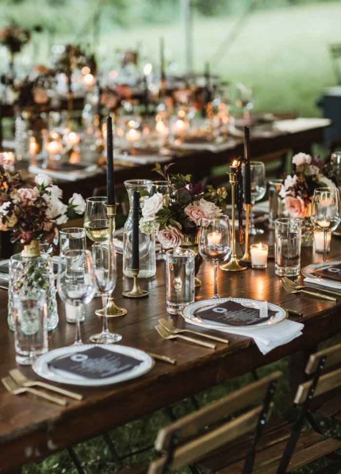 Inspiración para bodas otoñales
