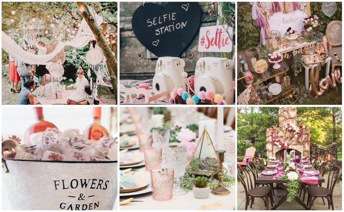 Inspiración para bridal shower