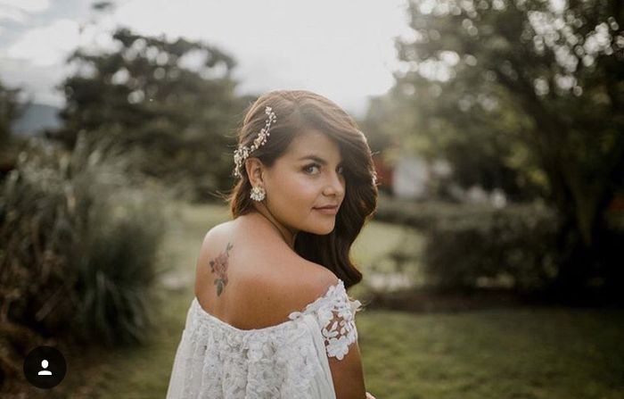 Peinado romántico y bohemio 