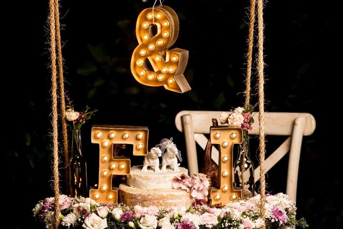 Boda Civil-Columpio Pastel