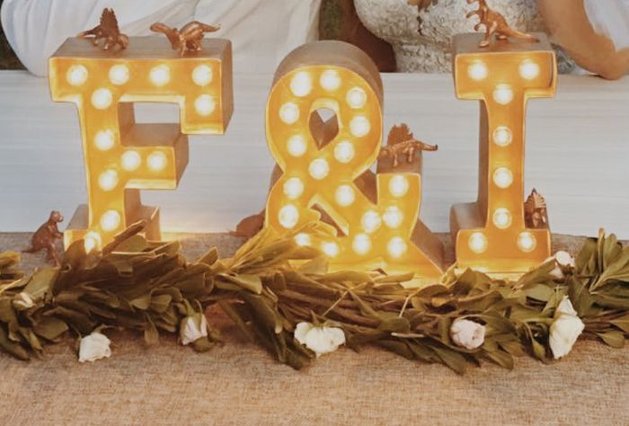 Marquee letters