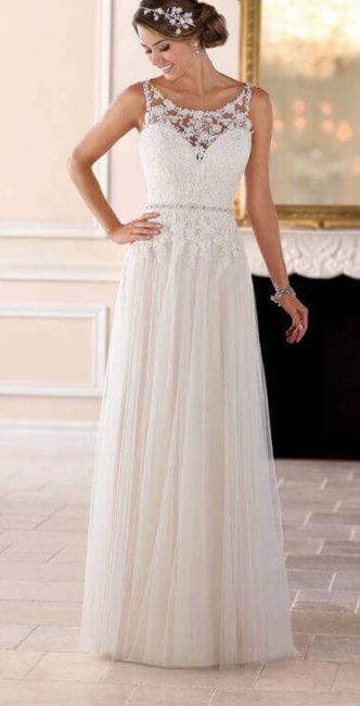 Vestido de novia para la playa