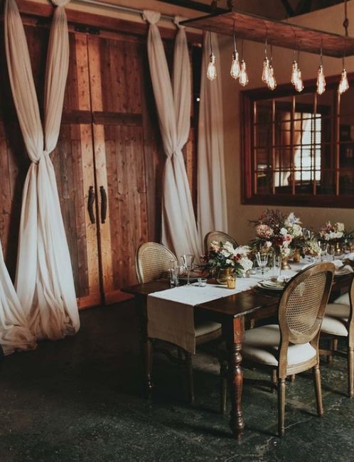 Inspiración para bodas otoñales