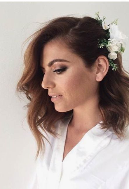 Novias con Cabello Corto