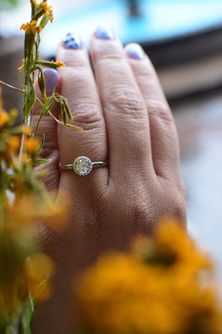 El anillo de compromiso: plateado o dorado? 3