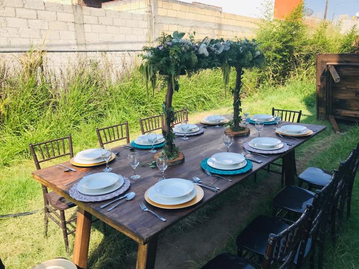 Mis centros de mesa altos 💐 - 3