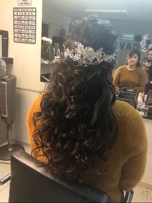Prueba de peinado ✅ 👰🏻 - 1