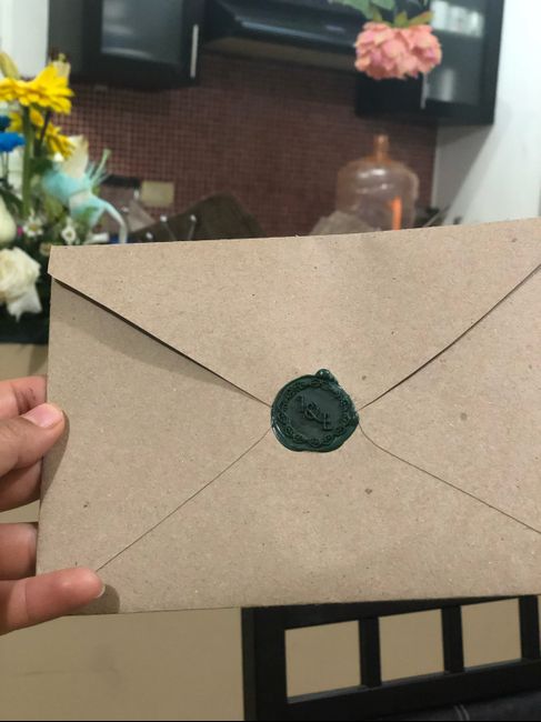 Mejorando mis invitaciones diy 📜  /sello de lacre - 2