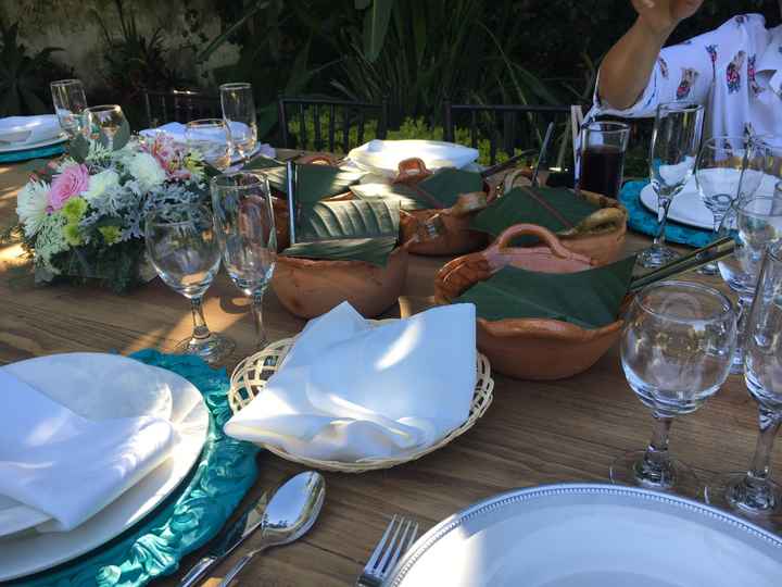 Mis centros de mesa altos 💐 - 1