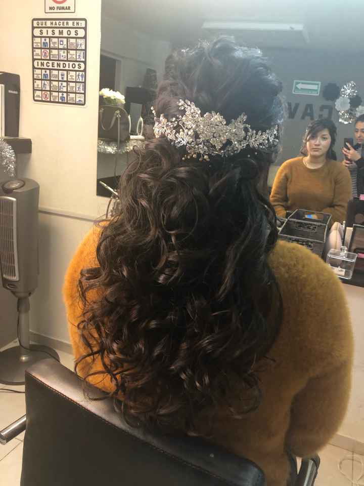 Prueba de peinado ✅ 👰🏻 - 1