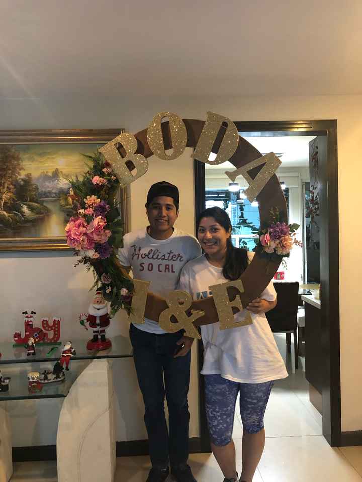 Mi aro para fotos greenery 🍃  / diy 📸📷 - 8