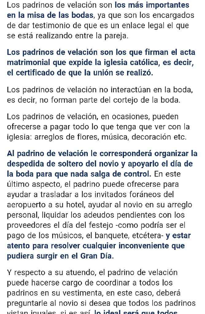 Padrinos de velación - 2