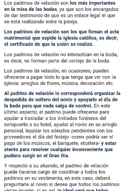 Padrinos de velación - 2