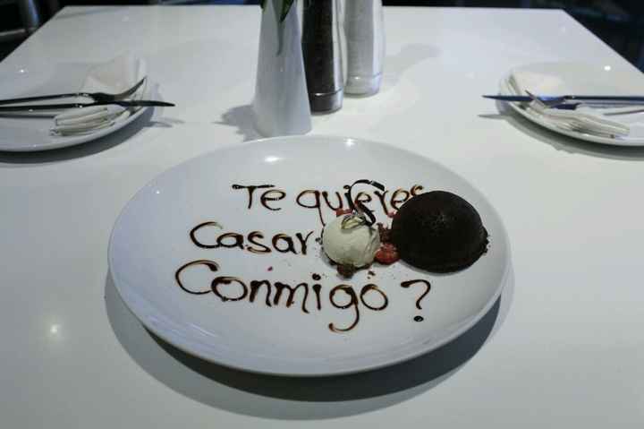 Como fue tu pedida de mano - 1