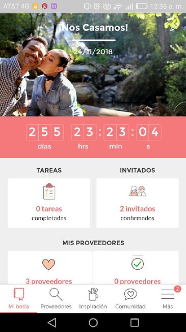 ¿Cuánto falta para que se casen? - 1