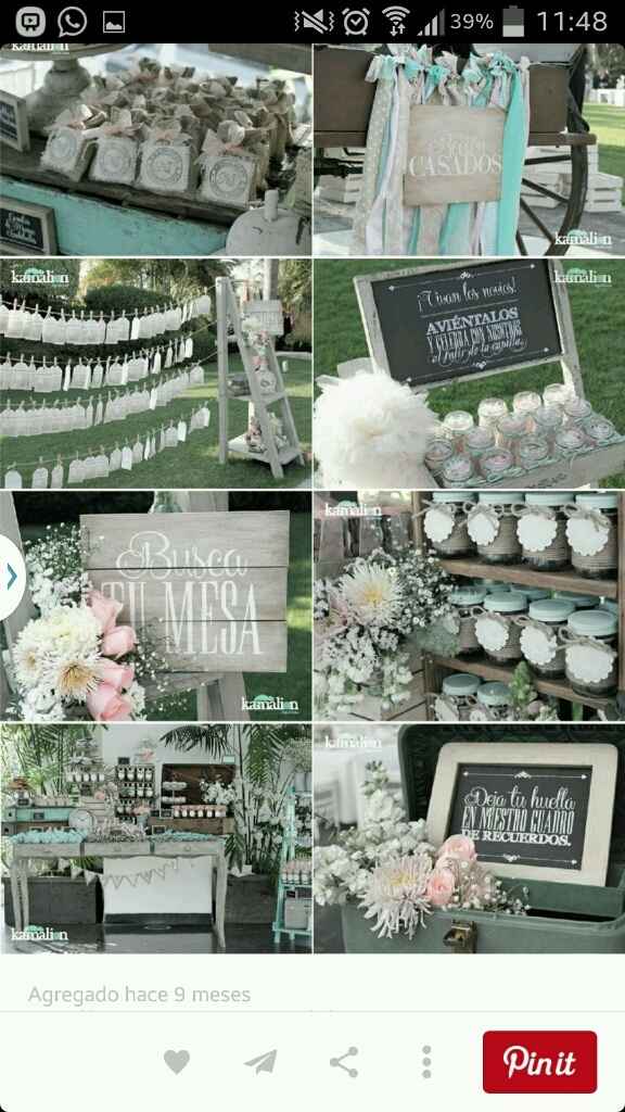 Como adornar el salón si mi boda es vintage - 8