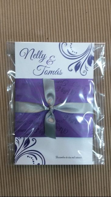 ¿cuánto gastaron en sus invitaciones y quiénes hicieron las suyas? - 1