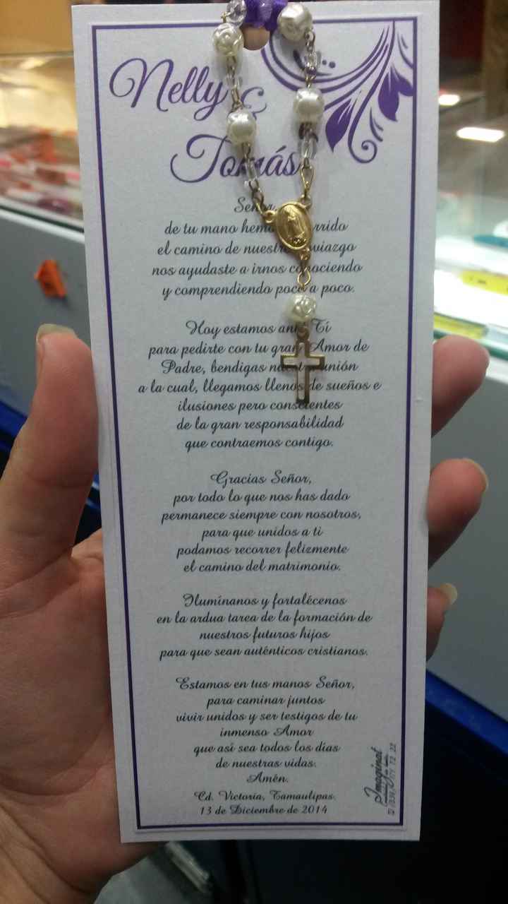 Les presento mis oraciones, arbol de huellas, y otras invitaciones - 3