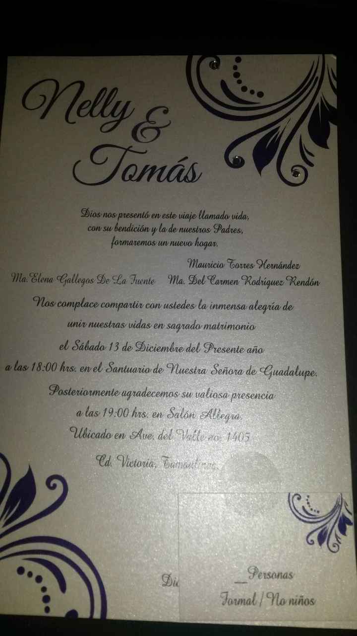 Les presento mis oraciones, arbol de huellas, y otras invitaciones - 2