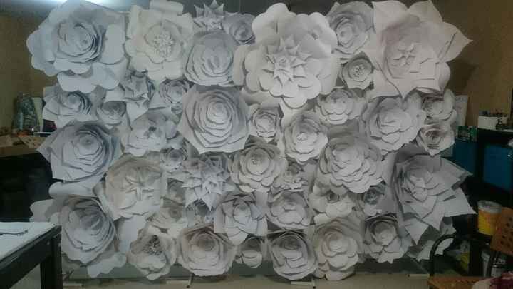 Moldes para flores de papel gigante - 1
