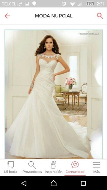 Catalogo de vestidos corte sirena :) - 1
