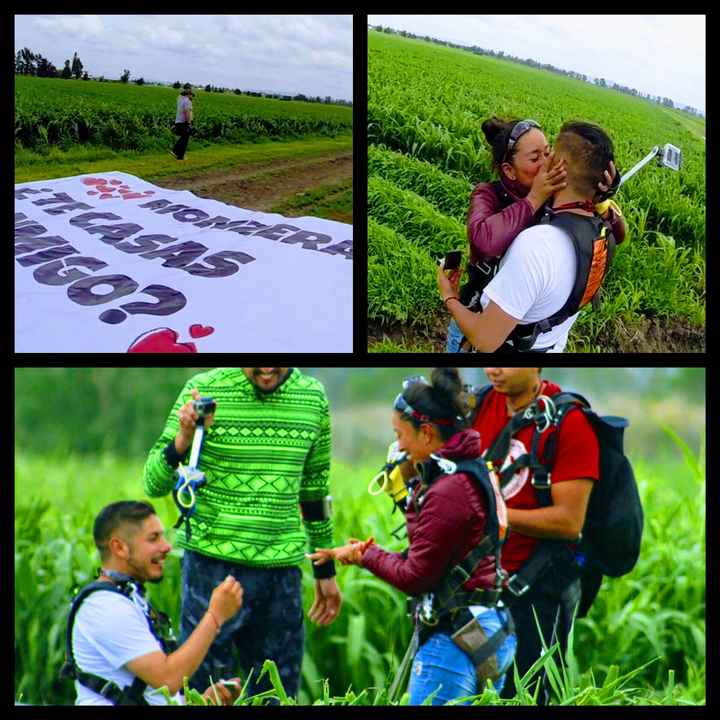 ¿Cómo te pidió que te casaras con él? - 1