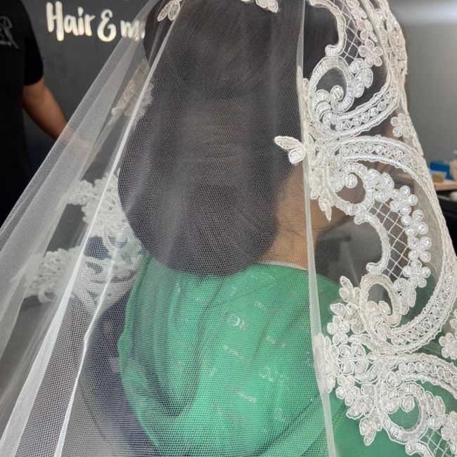 Prueba de maquillaje y peinado 😁 3