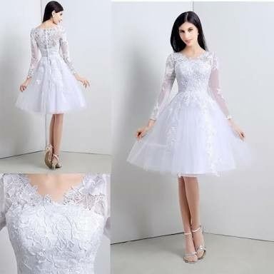 Vestido de la novia por el civil - 1