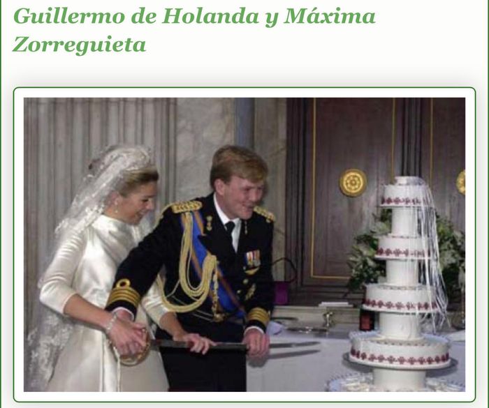 Pasteles de bodas reales 9