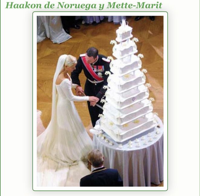 Pasteles de bodas reales 11