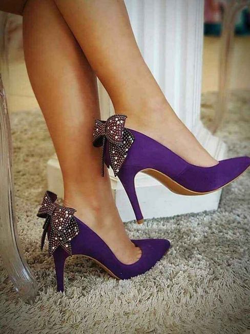 Zapatos en morado 💜 - 1