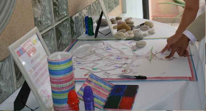 tinta para arbol de huella